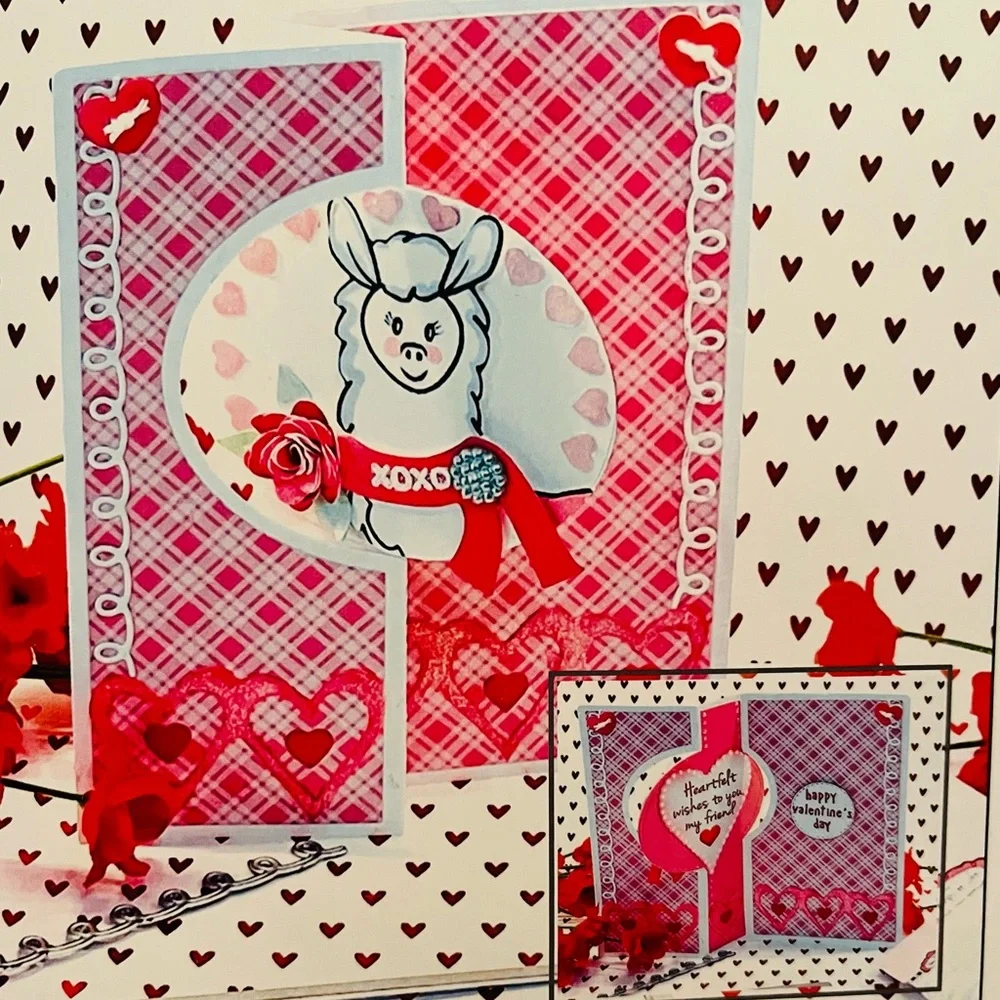 Oval Flip It Card Base 13pc Amazing NAME BRAND Die Cuts - Picture 7 of 14